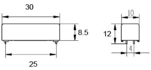 艾禮富PH1F1A101K高壓干簧繼電器外形圖.png
