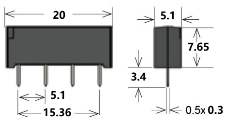 艾禮富PH1S1A151K高壓干簧繼電器外形圖.png